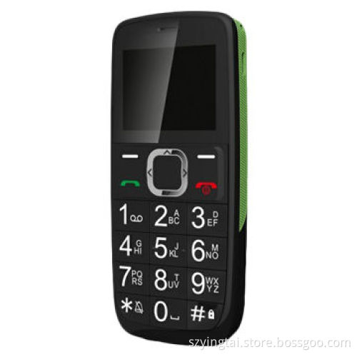 CE & RoHS simple cell phone, big keyboard for elderly with SOS